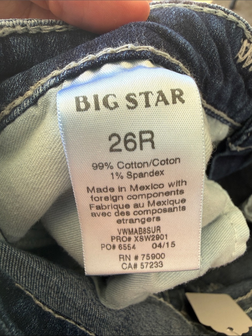 Big Star Women's Indigo Skinny Jeans